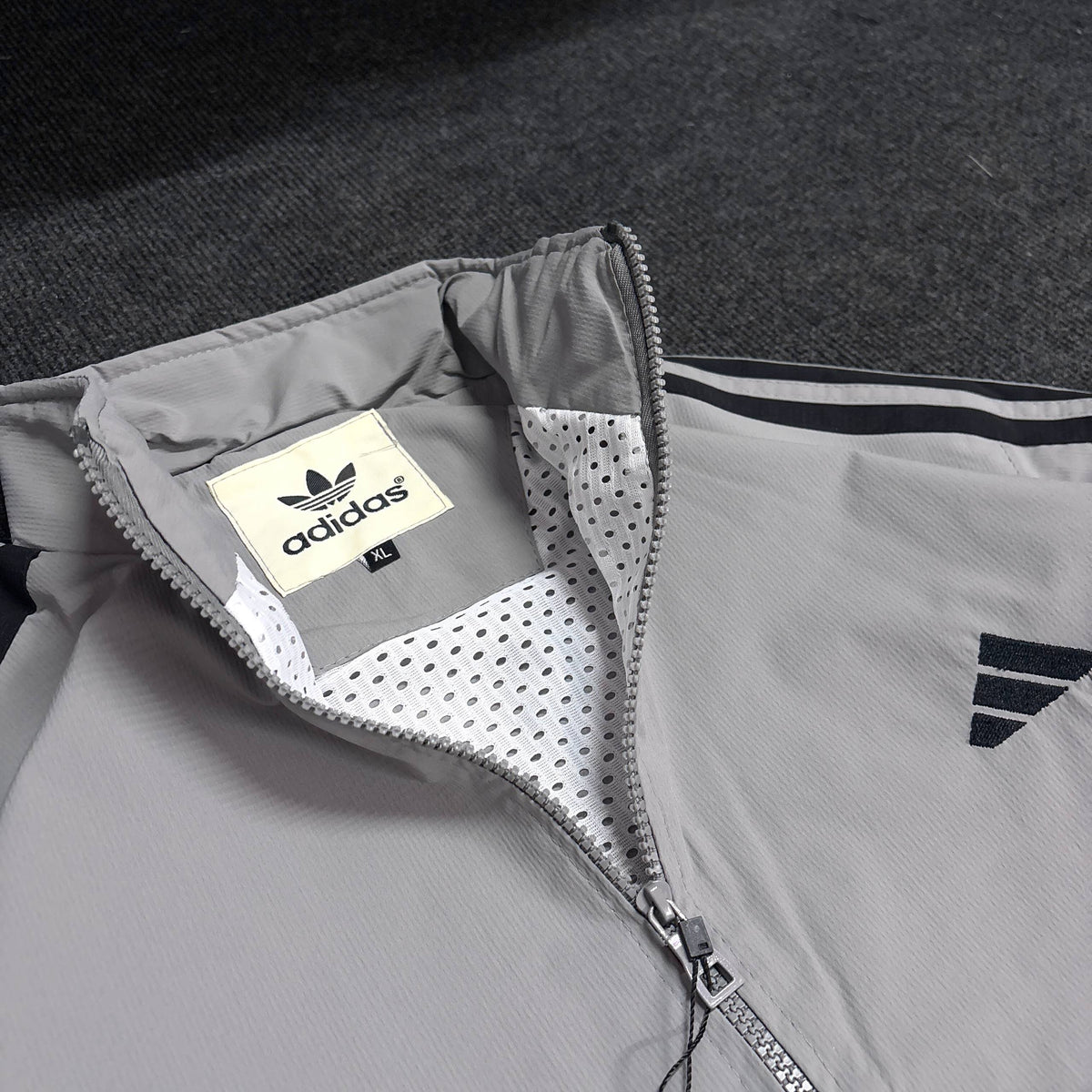 ADIDAS PREMIUM GREY JACKET