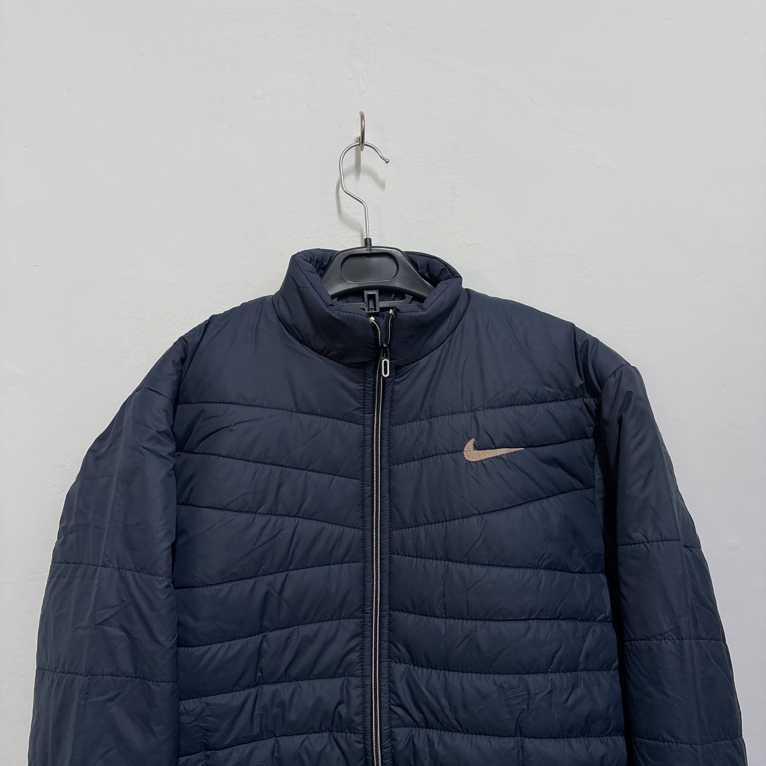 NIKE BLUE PUFFER