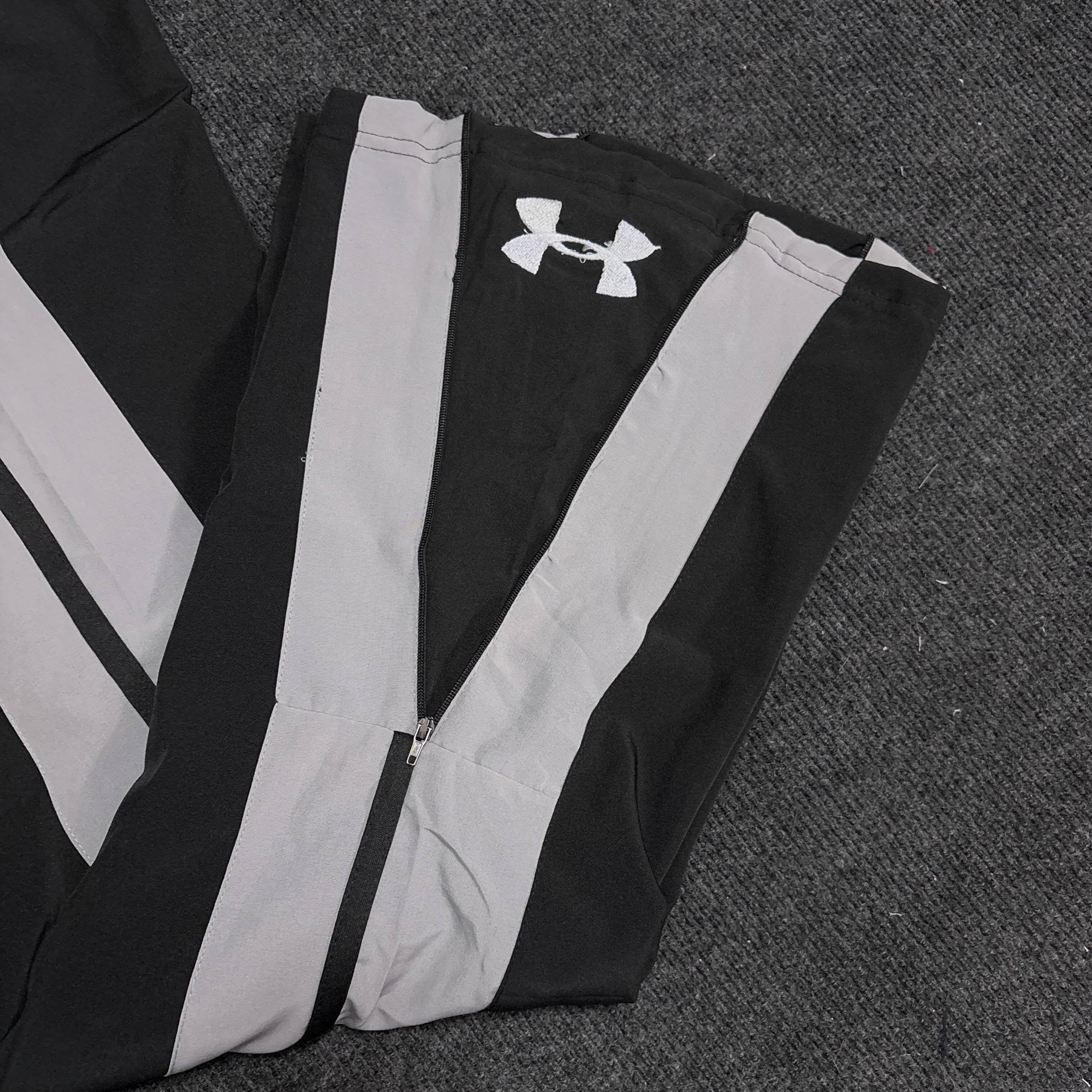 BLACK CONVERTIBLE TRACK PANT