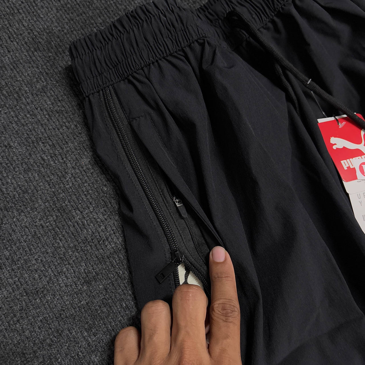 PUMA BLACK CONVERTIBLE TRACK