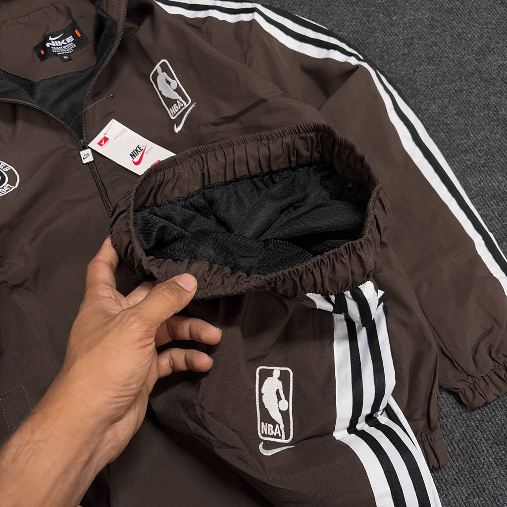 NIKE BROWN TRACKSUIT SET