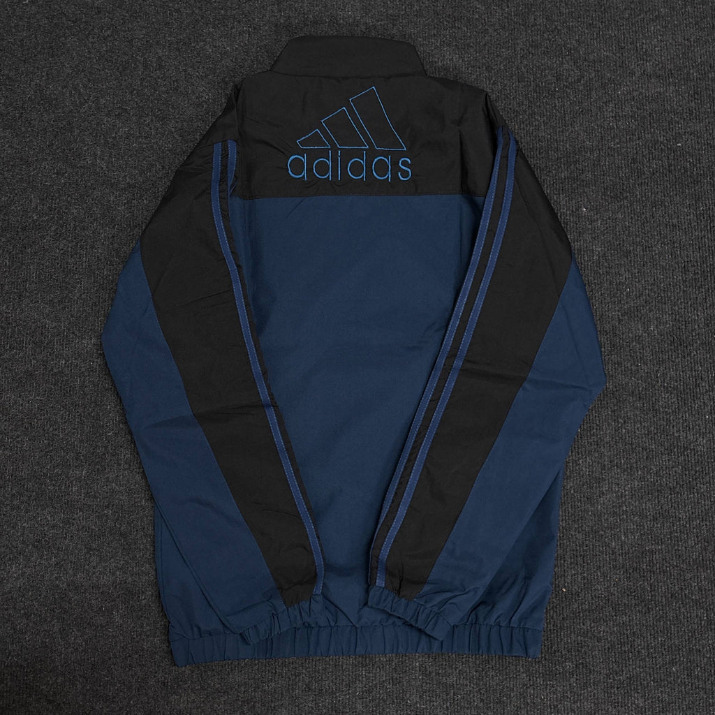 BLACK BLUE RETRO JACKET