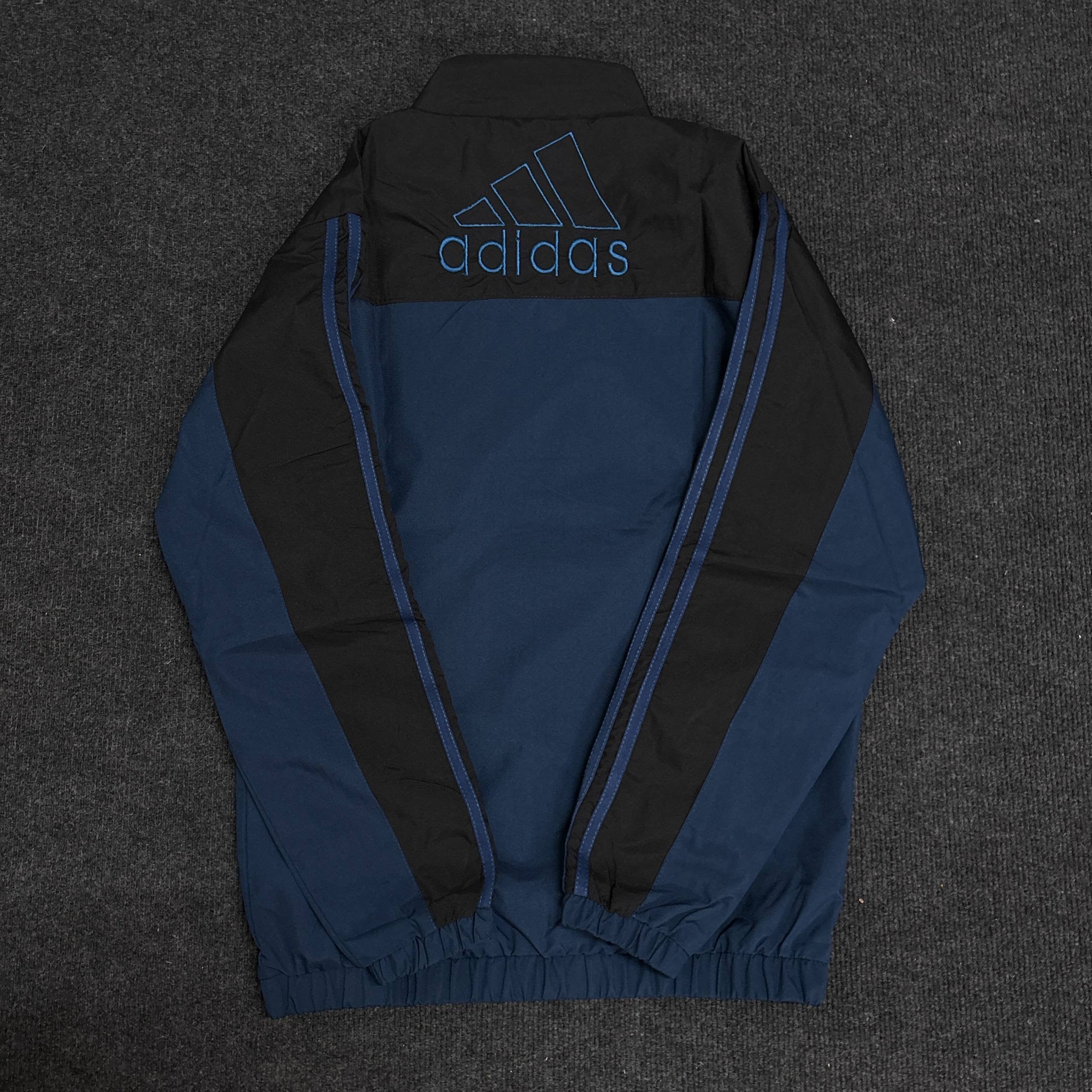 BLACK BLUE RETRO JACKET