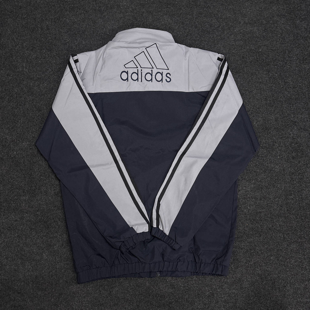GREY BLUE RETRO JACKET
