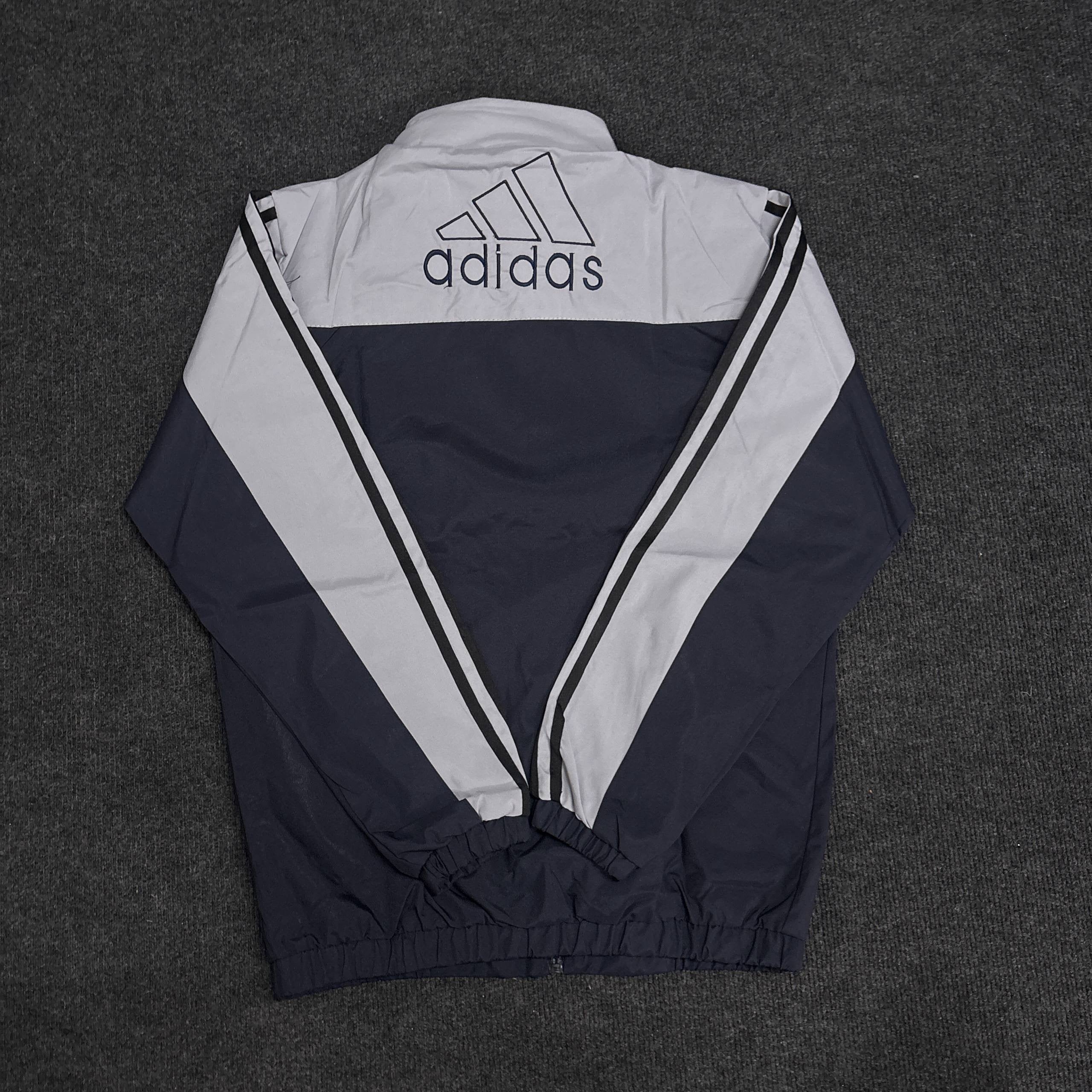GREY BLUE RETRO JACKET