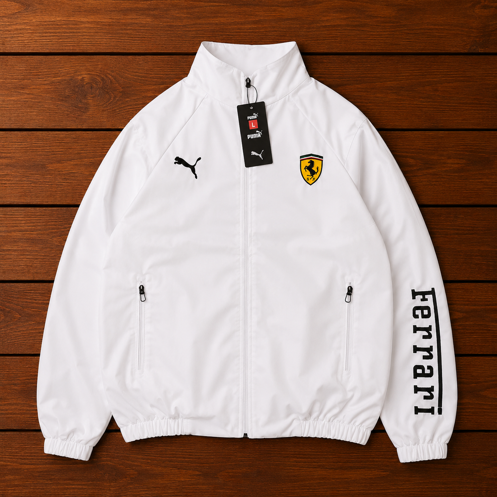 FERRARI WHITE JACKET