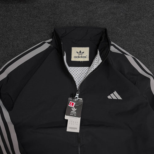 ADIDAS PREMIUM BLACK GREY JACKET