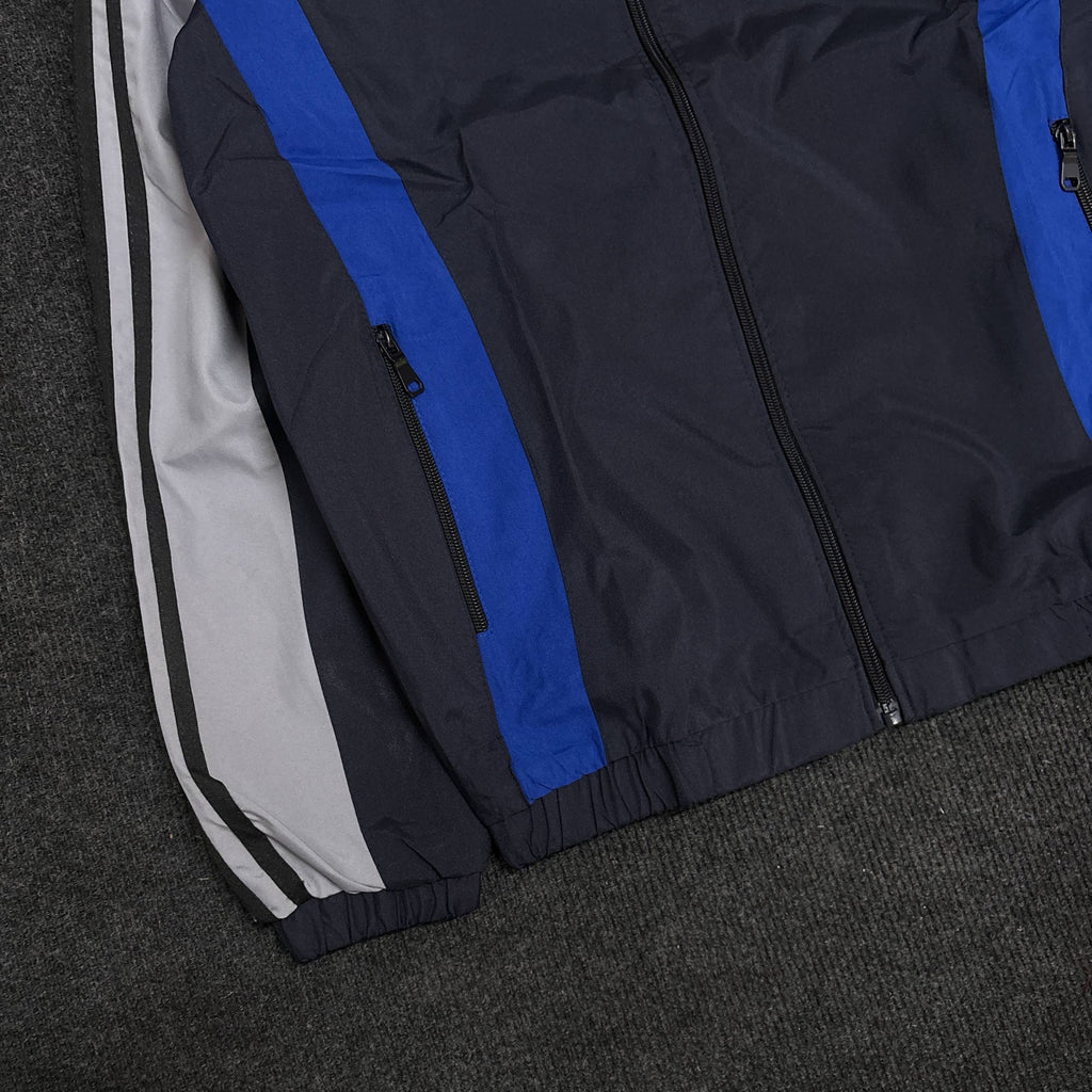 GREY BLUE RETRO JACKET