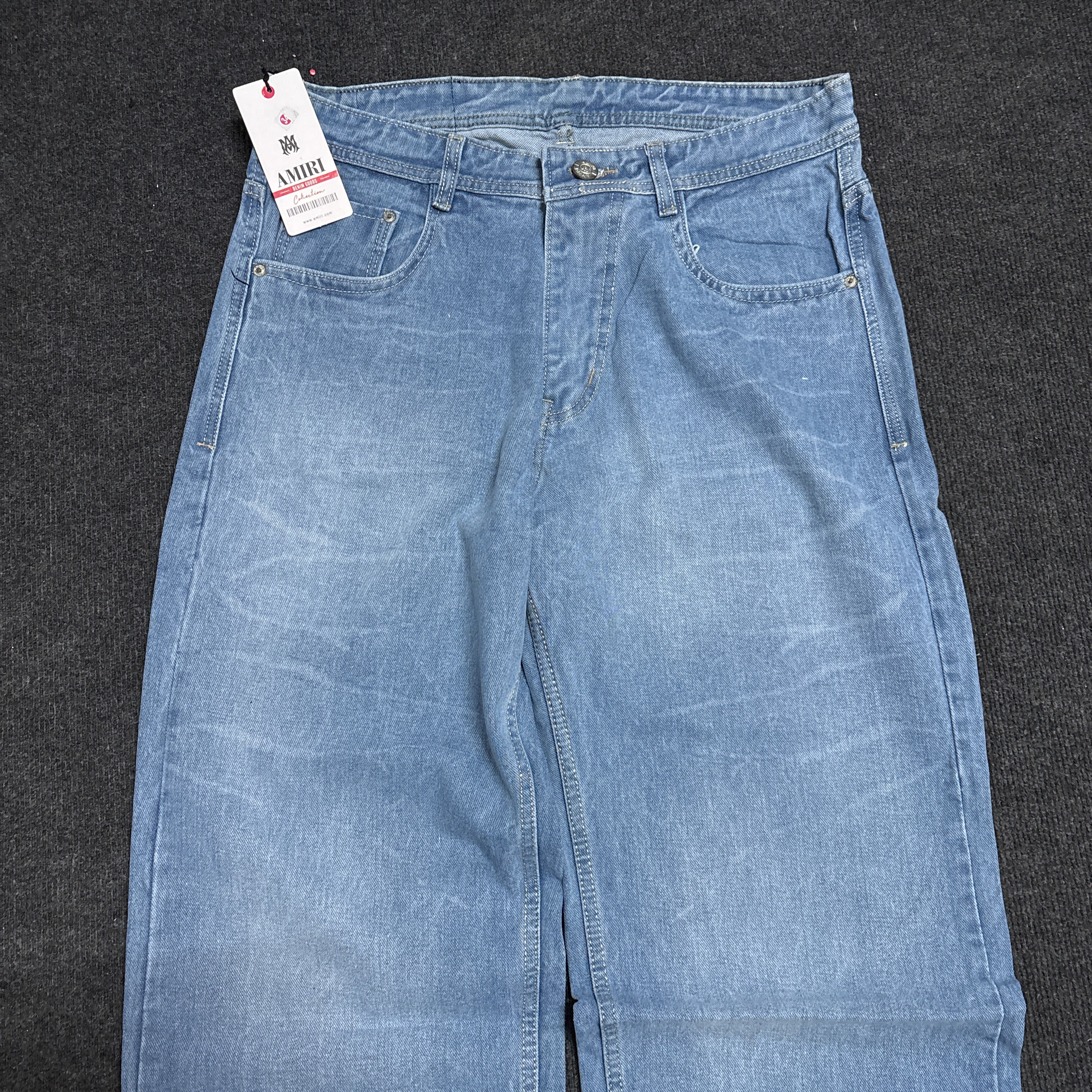 AMIRI BLUE BAGGY DENIM