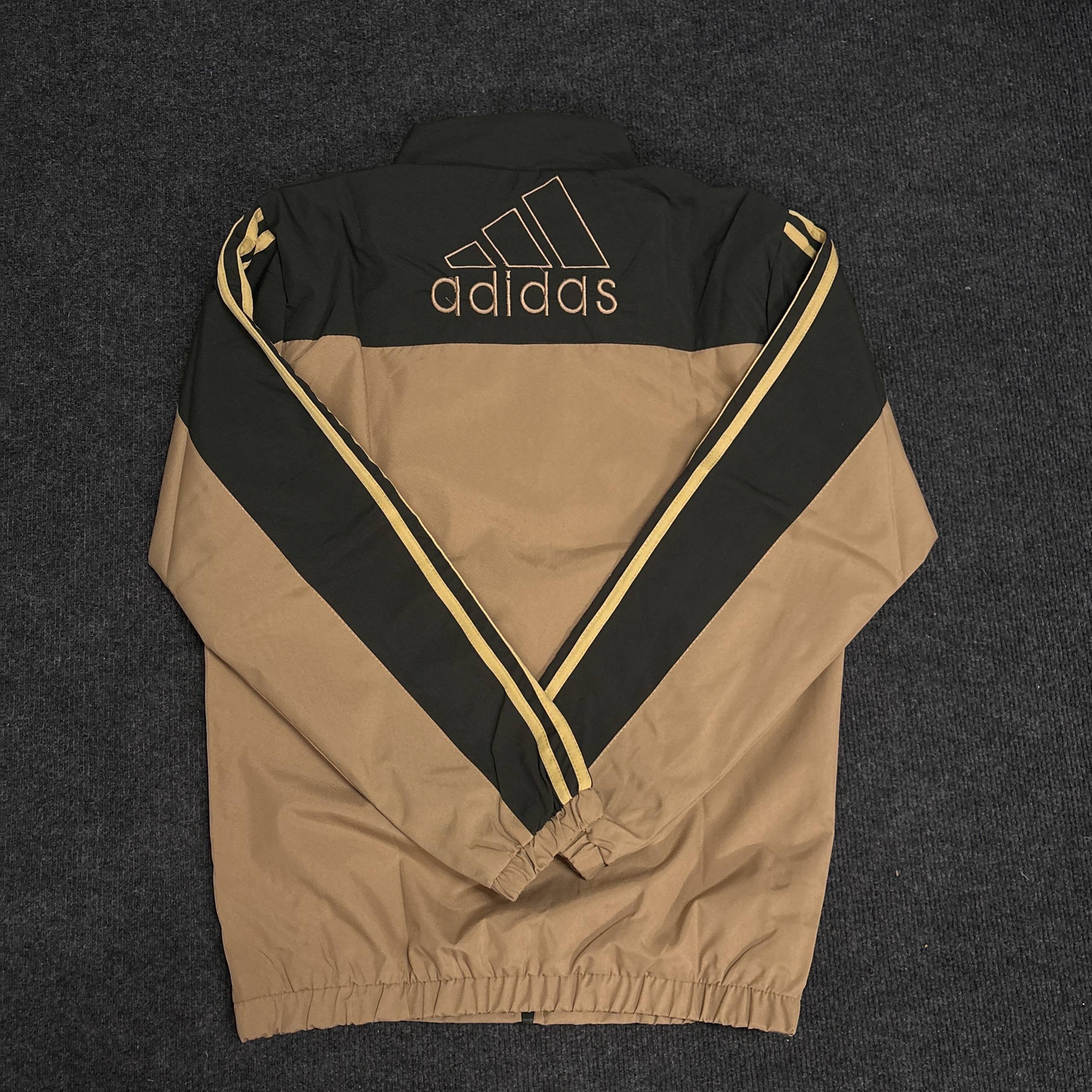 GREEN BEIGE RETRO JACKET