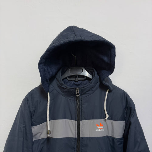 ADIDS HOODED PUFFER