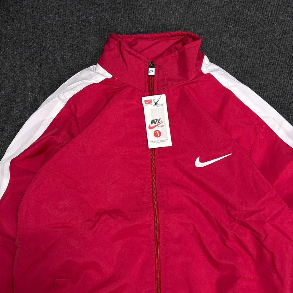 NIKE RED WHITE JACKET