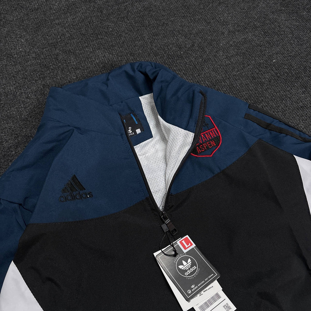 BLUE BLACK RETRO JACKET