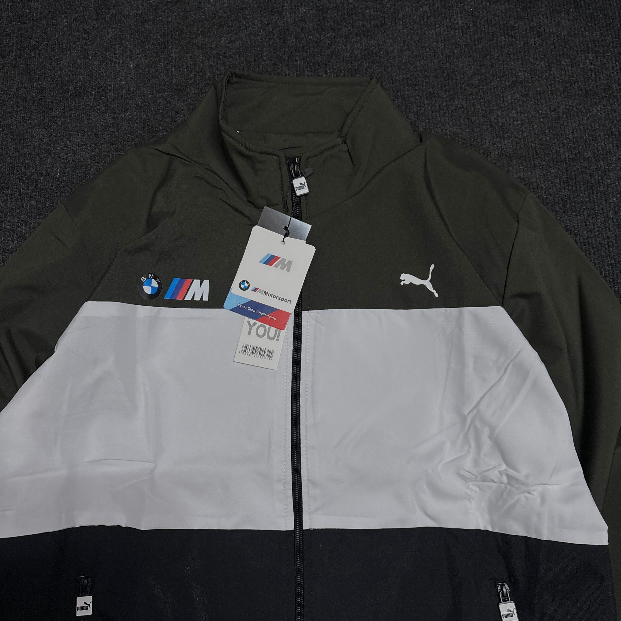 FERRARI GREEN WHITE JACKET