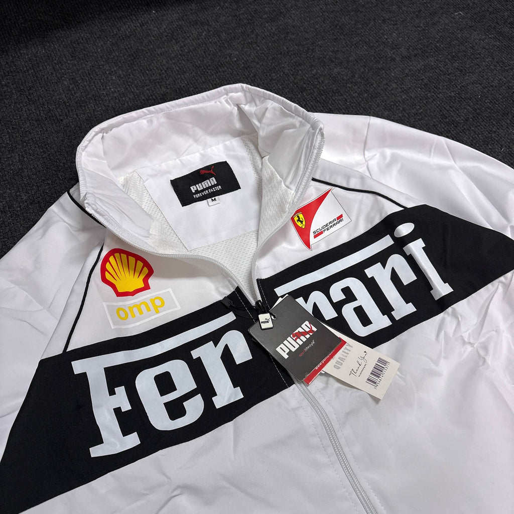 FERRARI SPORTS WHITE JACKET