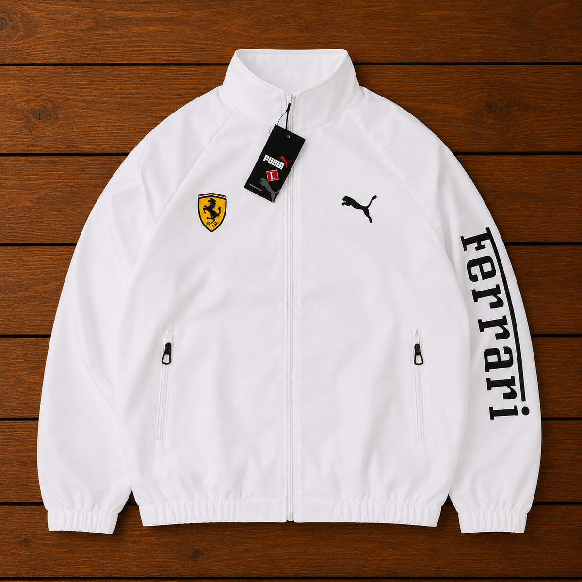 FERRARI WHITE JACKET