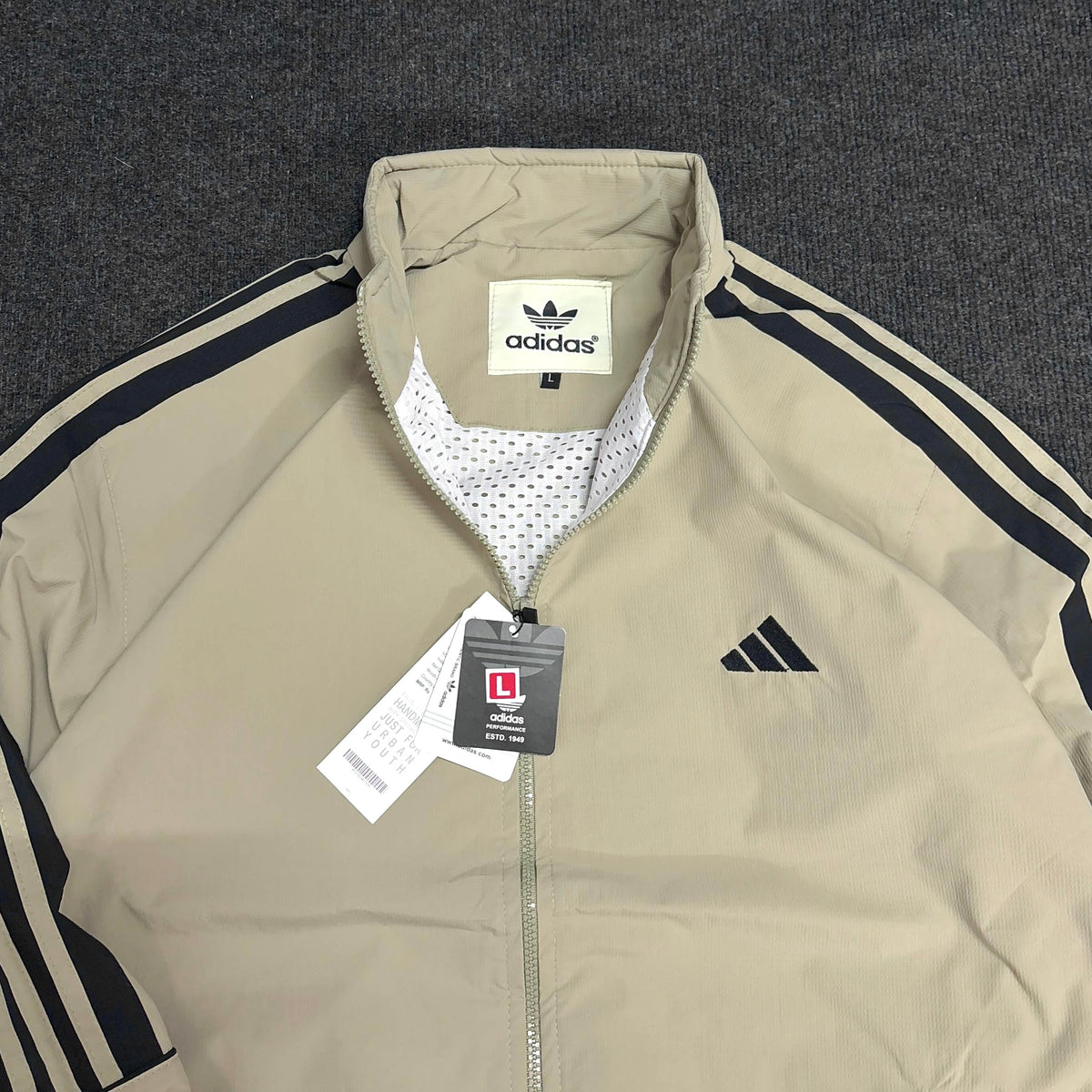 ADIDAS PREMIUM BEIGE JACKET