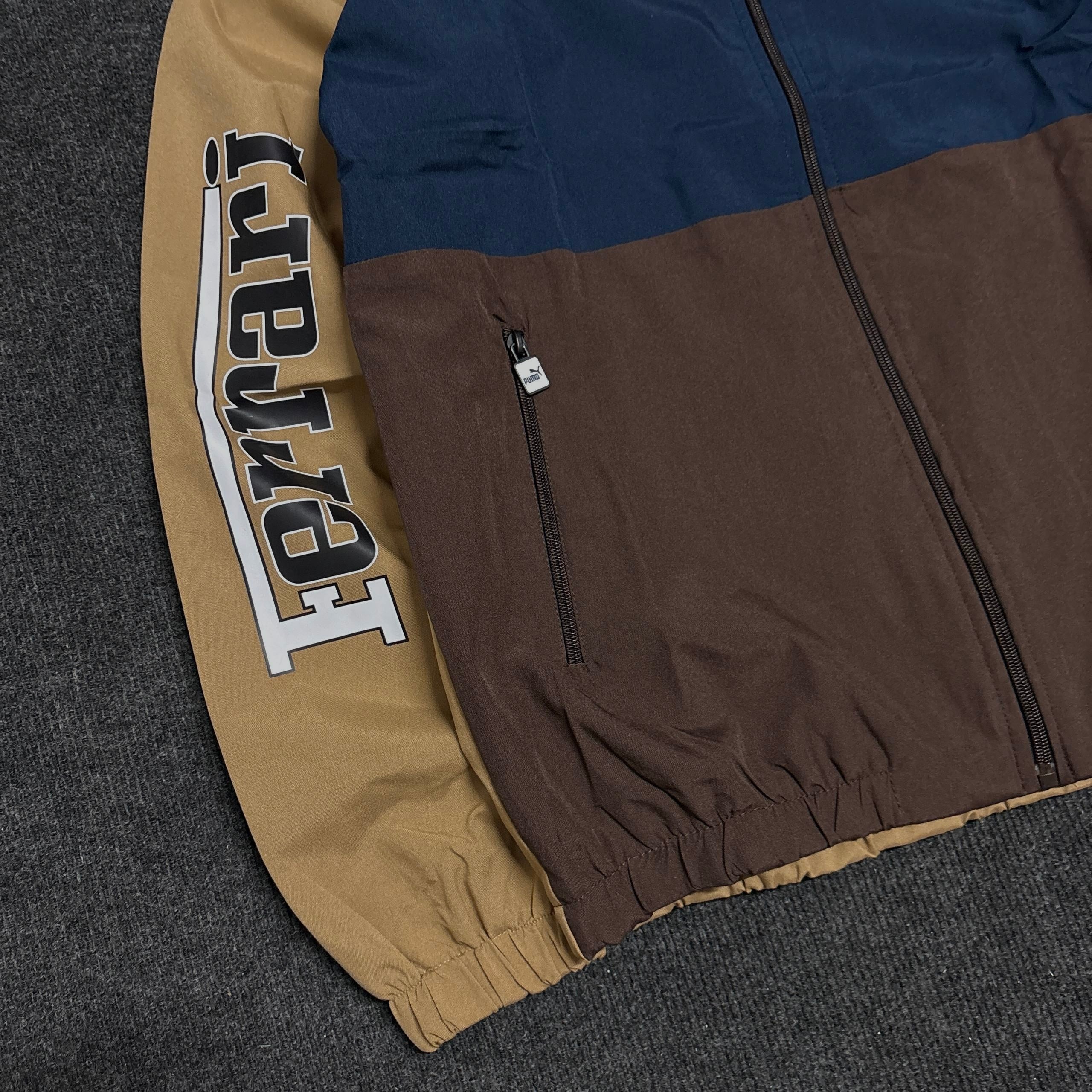 FERRARI BEIGE BLUE JACKET