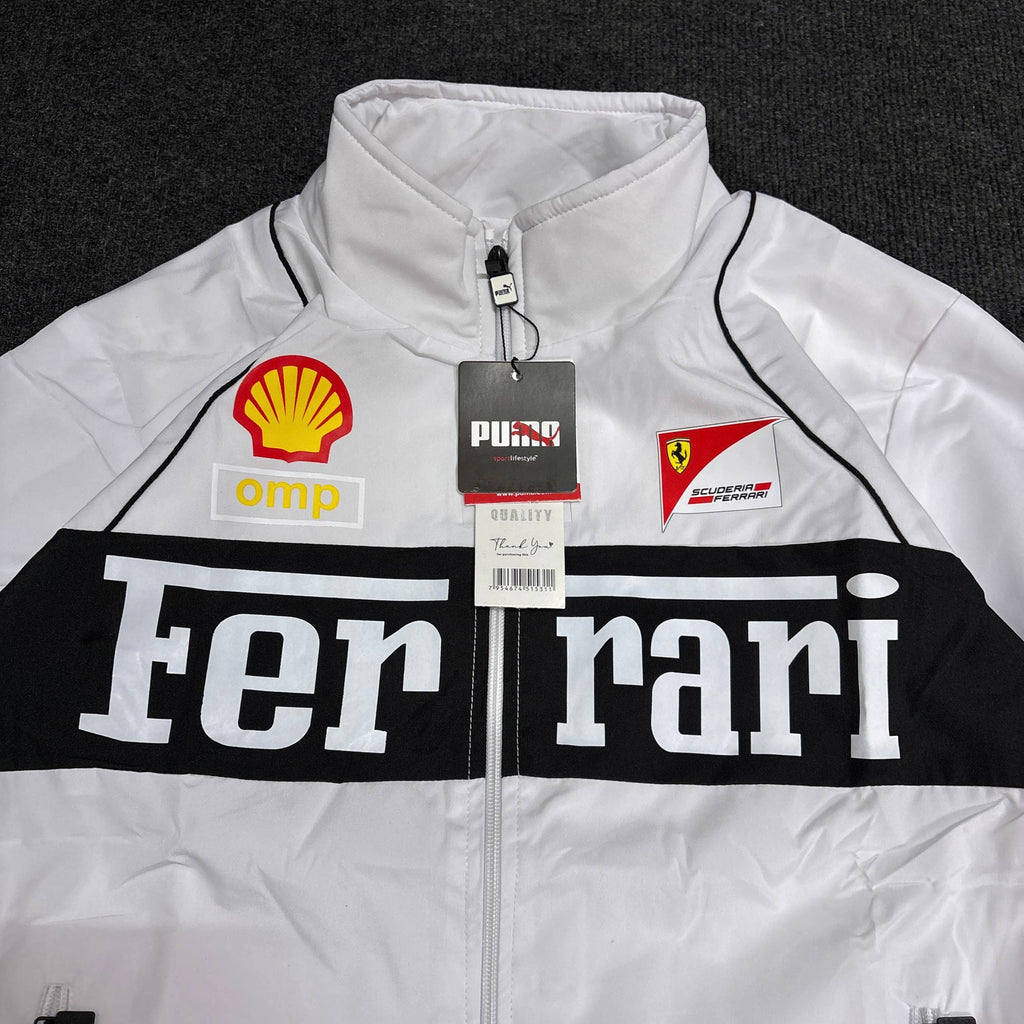 FERRARI SPORTS WHITE JACKET