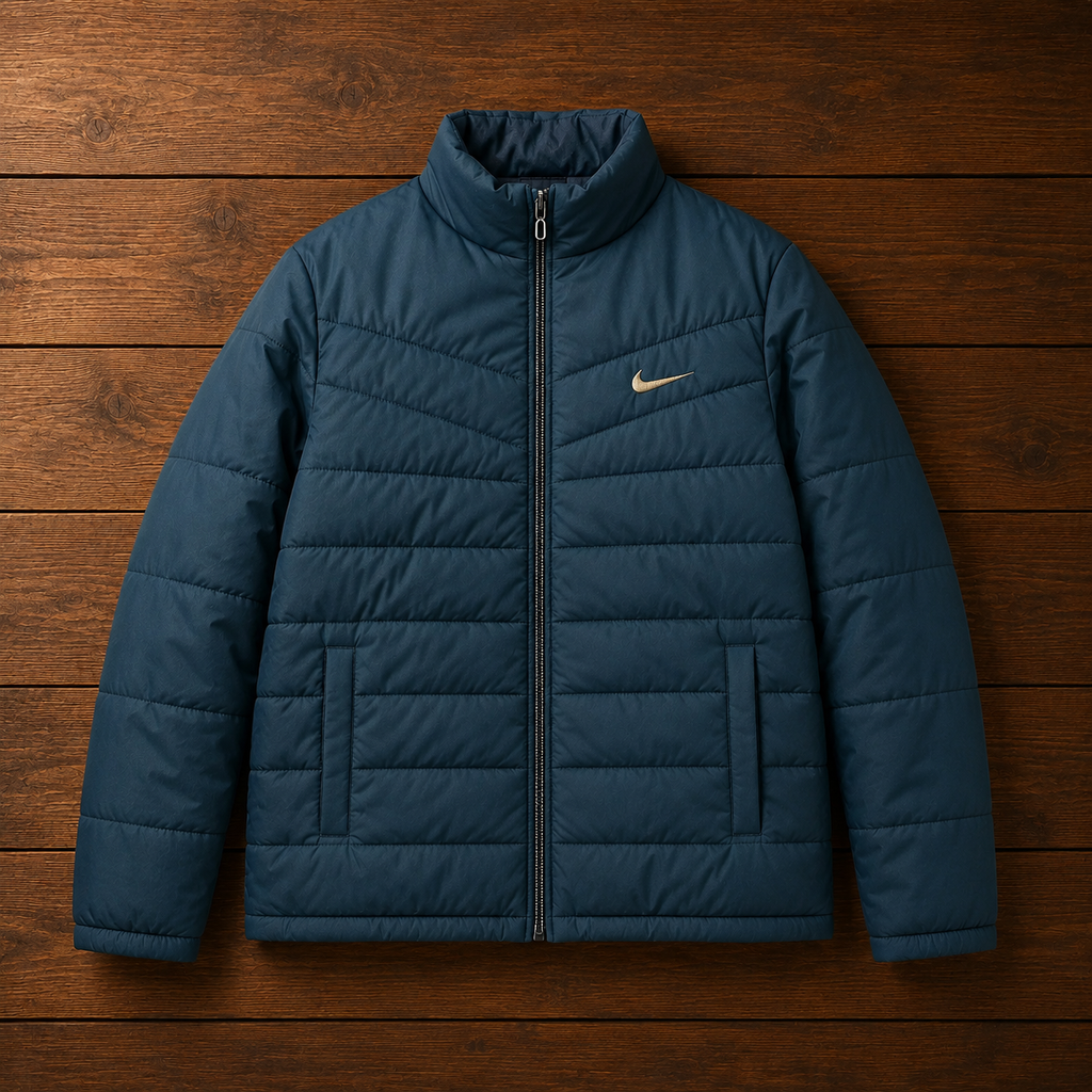 NIKE GREEN PUFFER