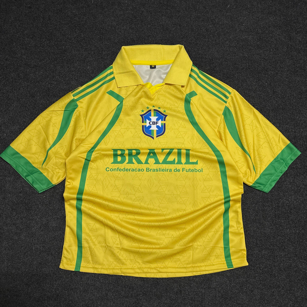 BRAZIL NEYMAR COLLAR JERSEY