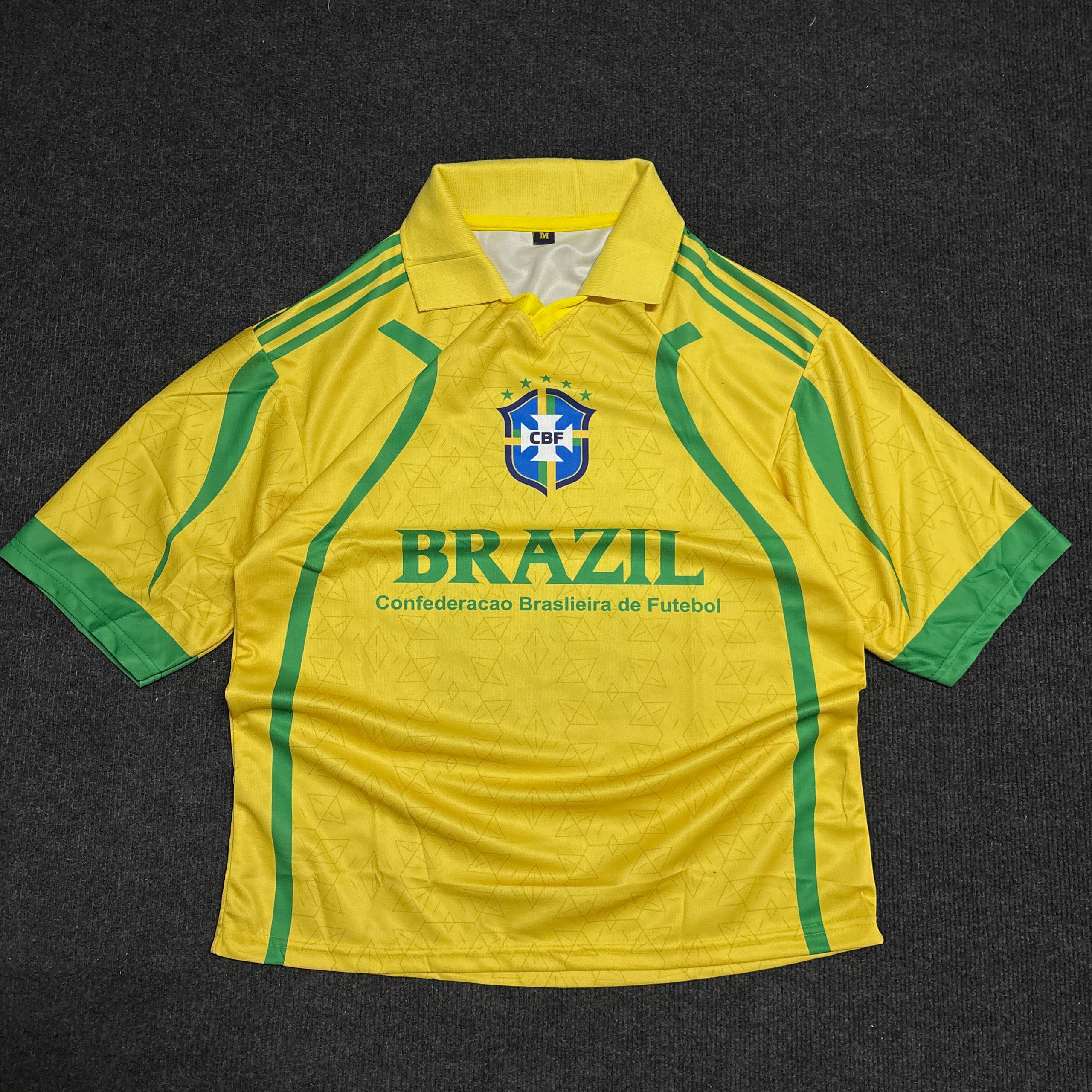 BRAZIL NEYMAR COLLAR JERSEY