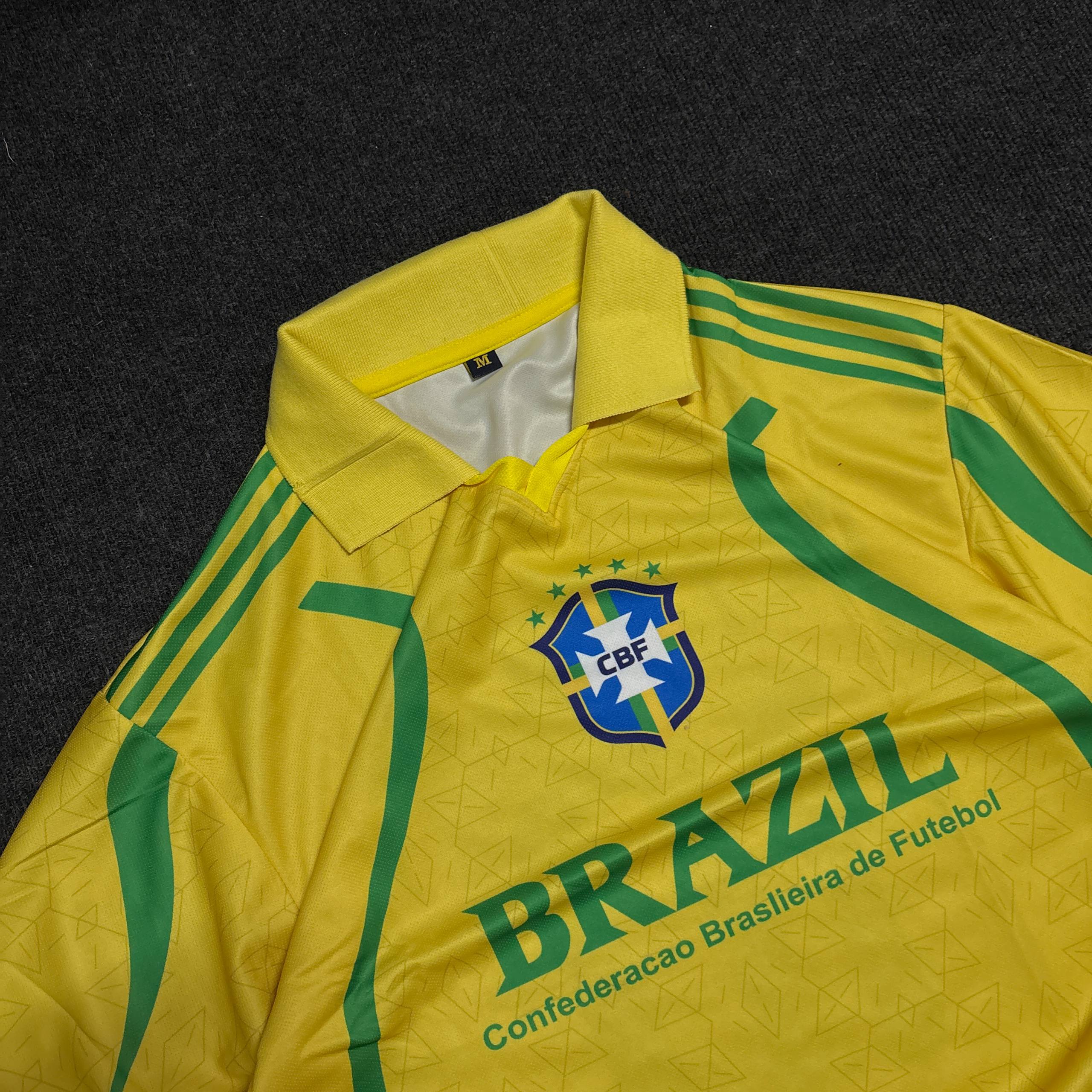 BRAZIL NEYMAR COLLAR JERSEY