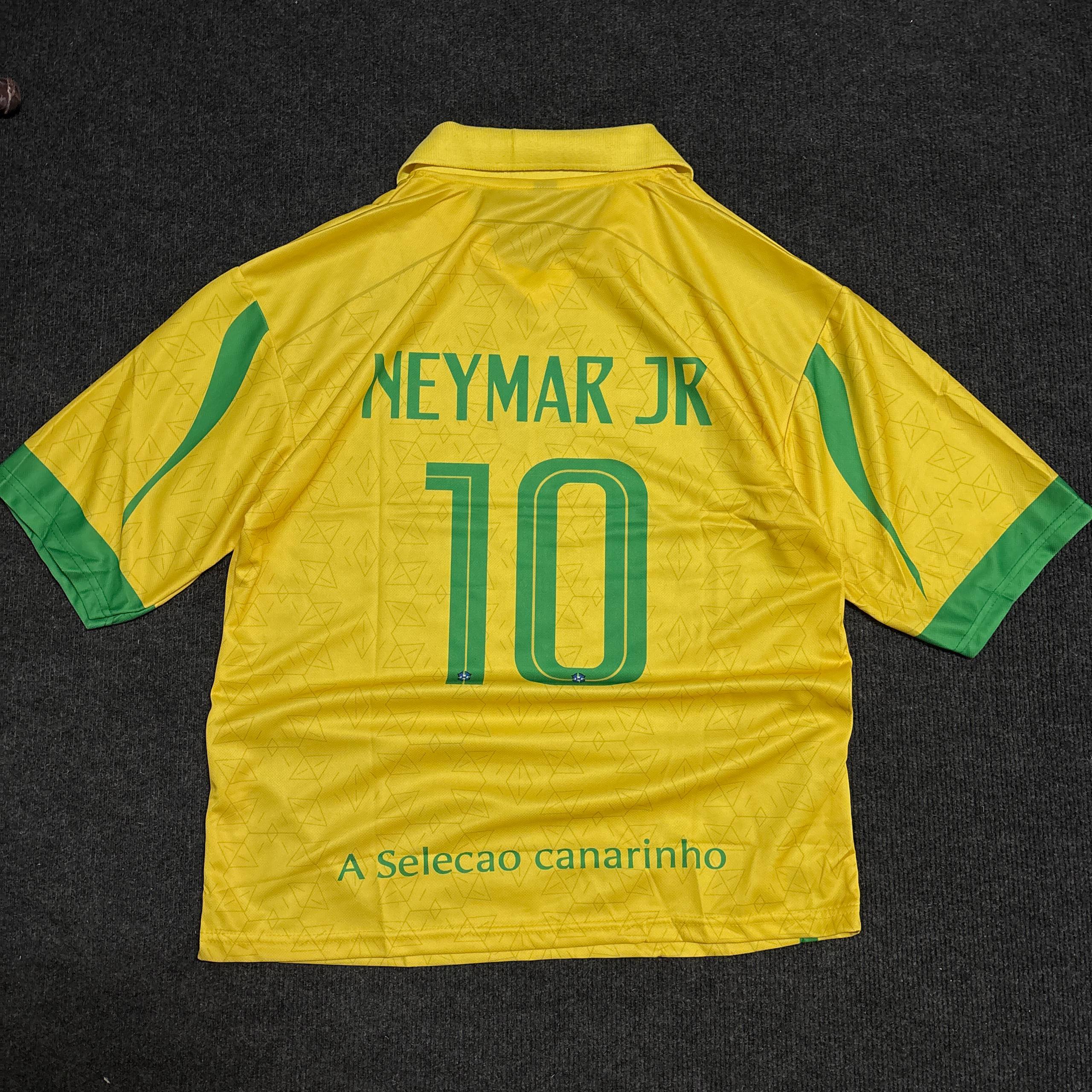 BRAZIL NEYMAR COLLAR JERSEY