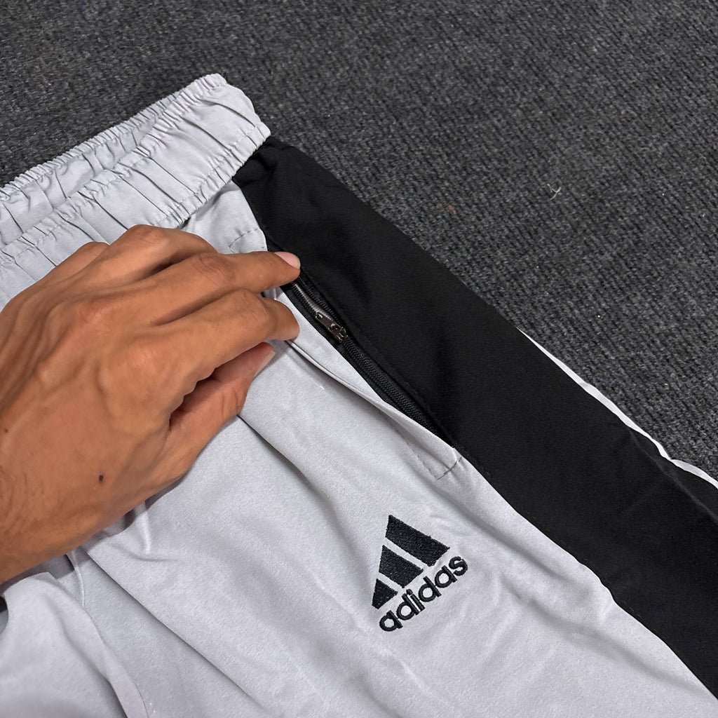 ADIDAS GREY BLACK TRACK