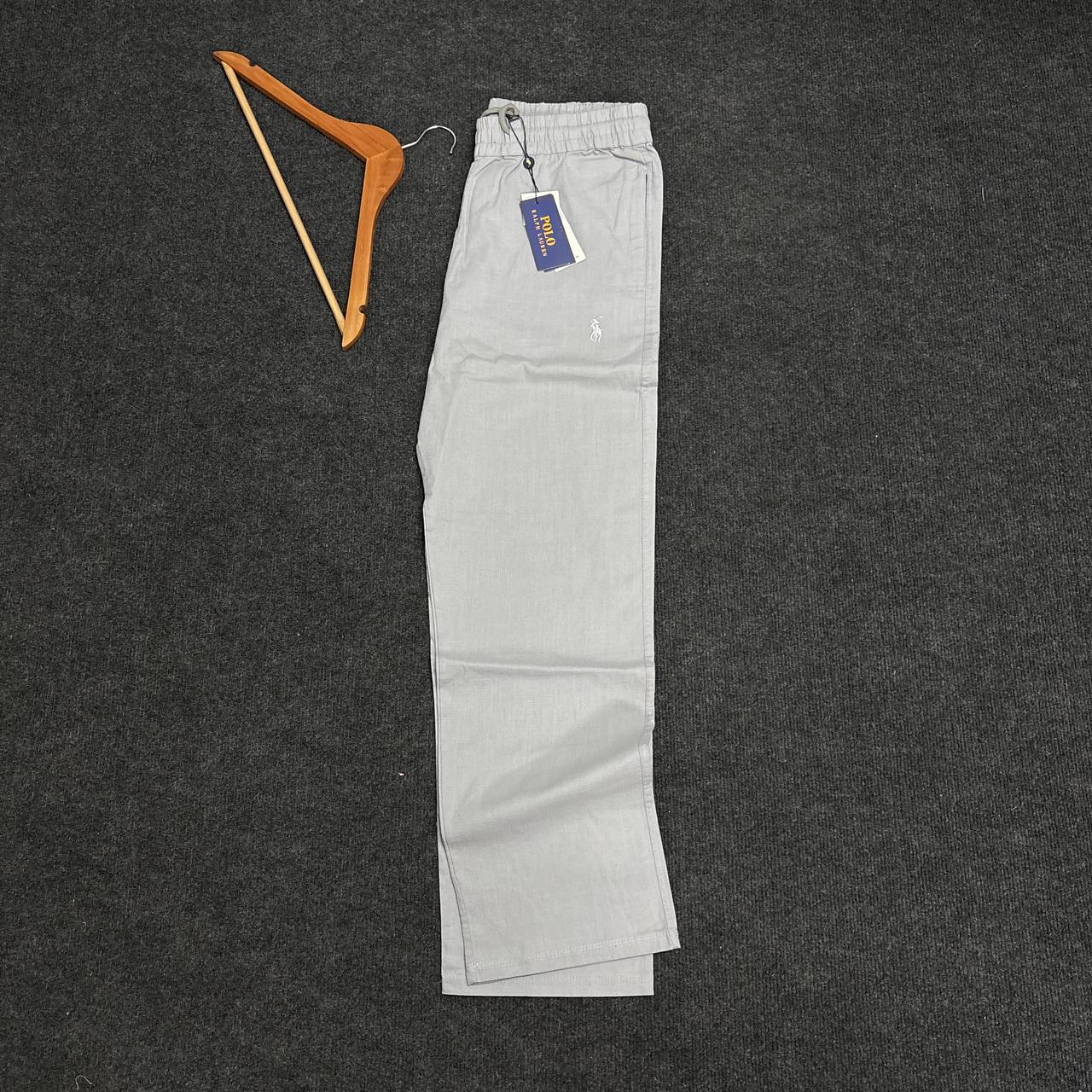 LIGHT GREY PREMIUM LINEN PANT