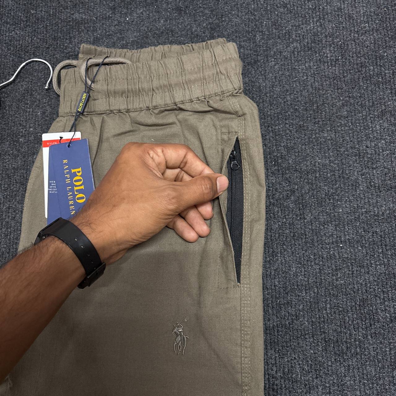 KHAKI PREMIUM LINEN PANT