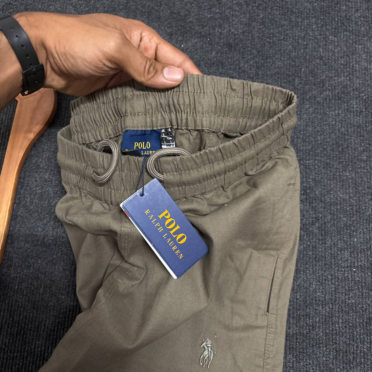 KHAKI PREMIUM LINEN PANT