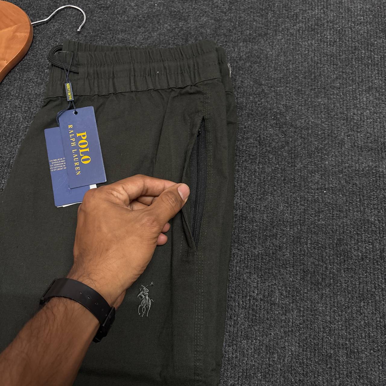 DARK GREEN PREMIUM LINEN PANT