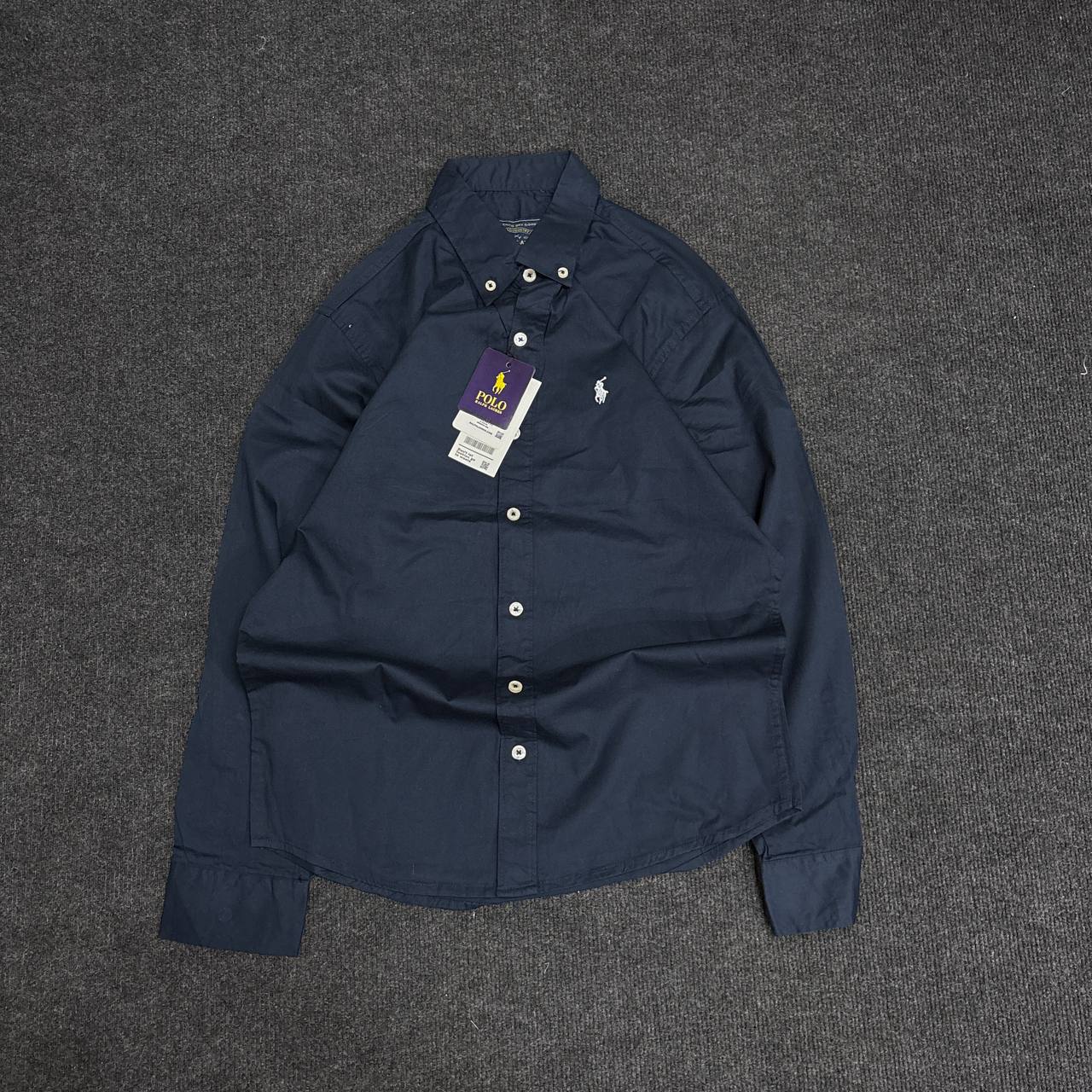 NAVY BLUE OXFORD SHIRT