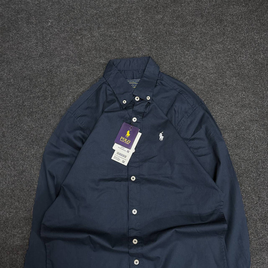 NAVY BLUE OXFORD SHIRT
