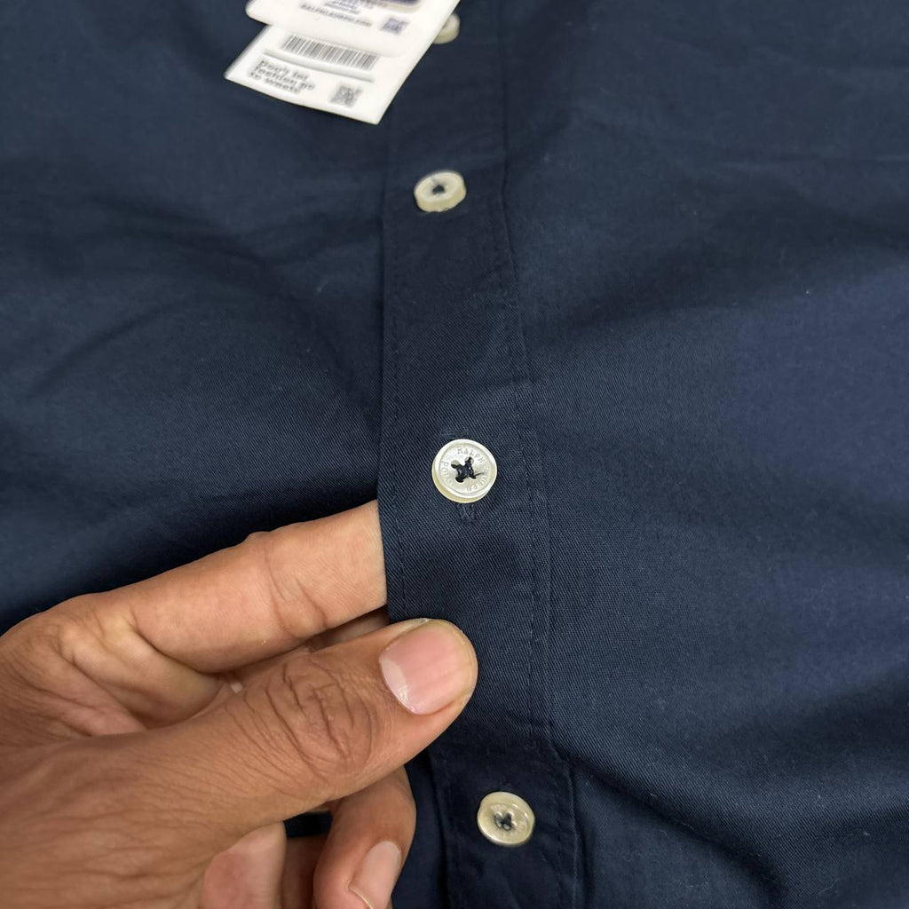NAVY BLUE OXFORD SHIRT