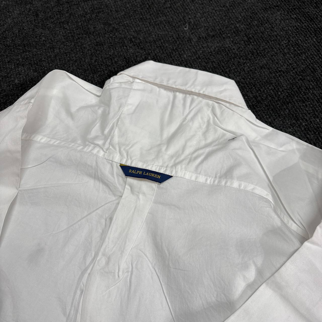 WHITE PLAIN OXFORD SHIRT