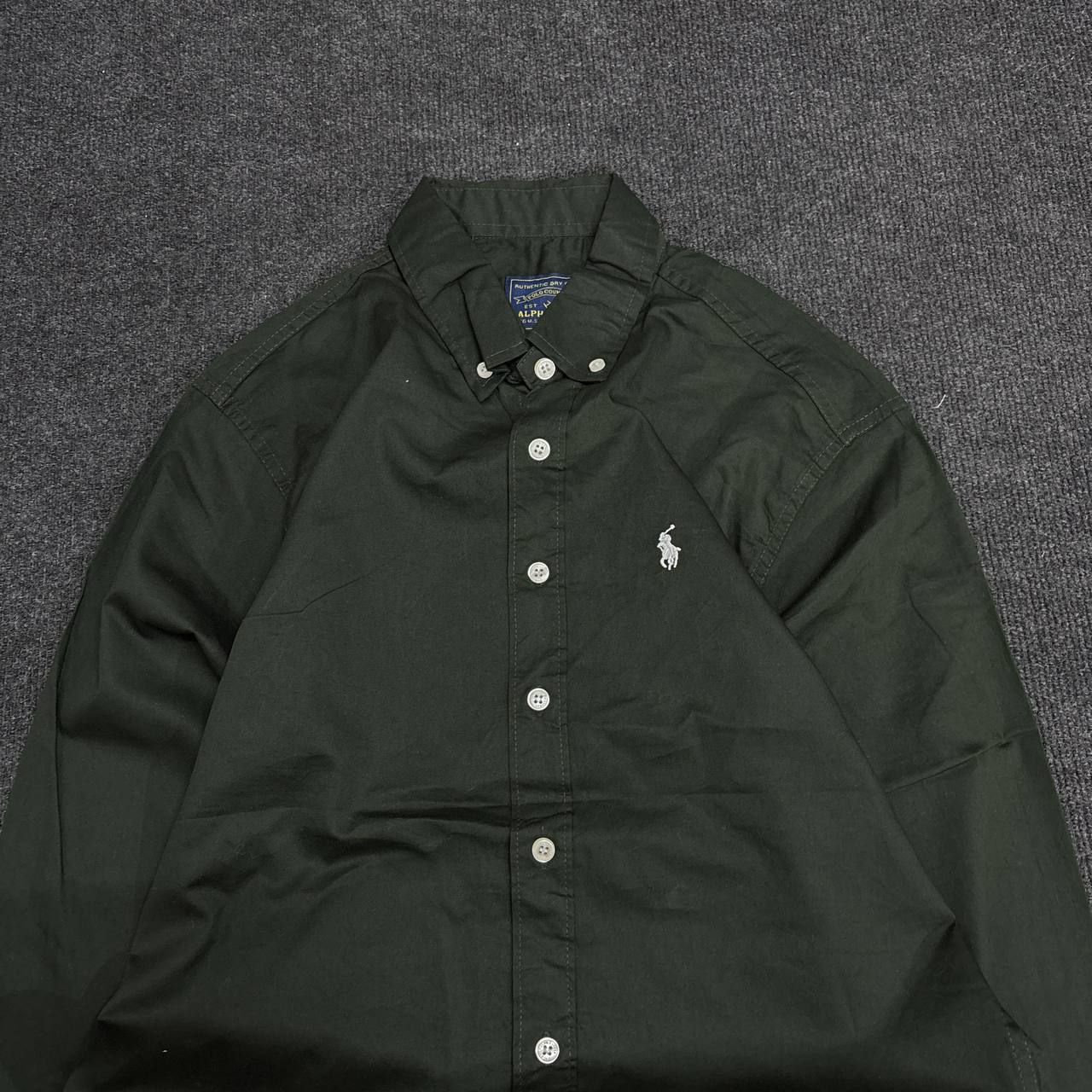 DARK GREEN OXFORD SHIRT