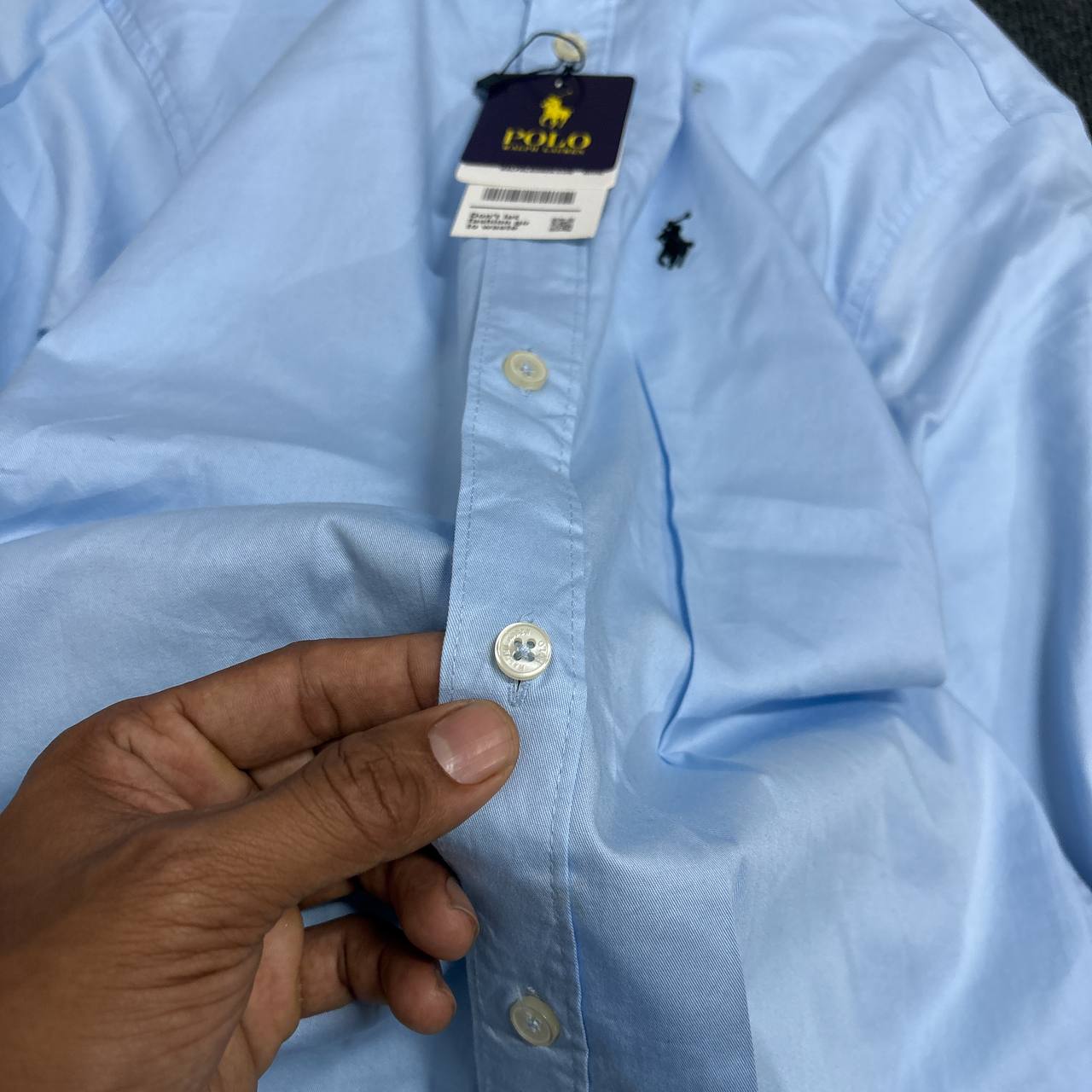 LIGHT BLUE OXFORD SHIRT