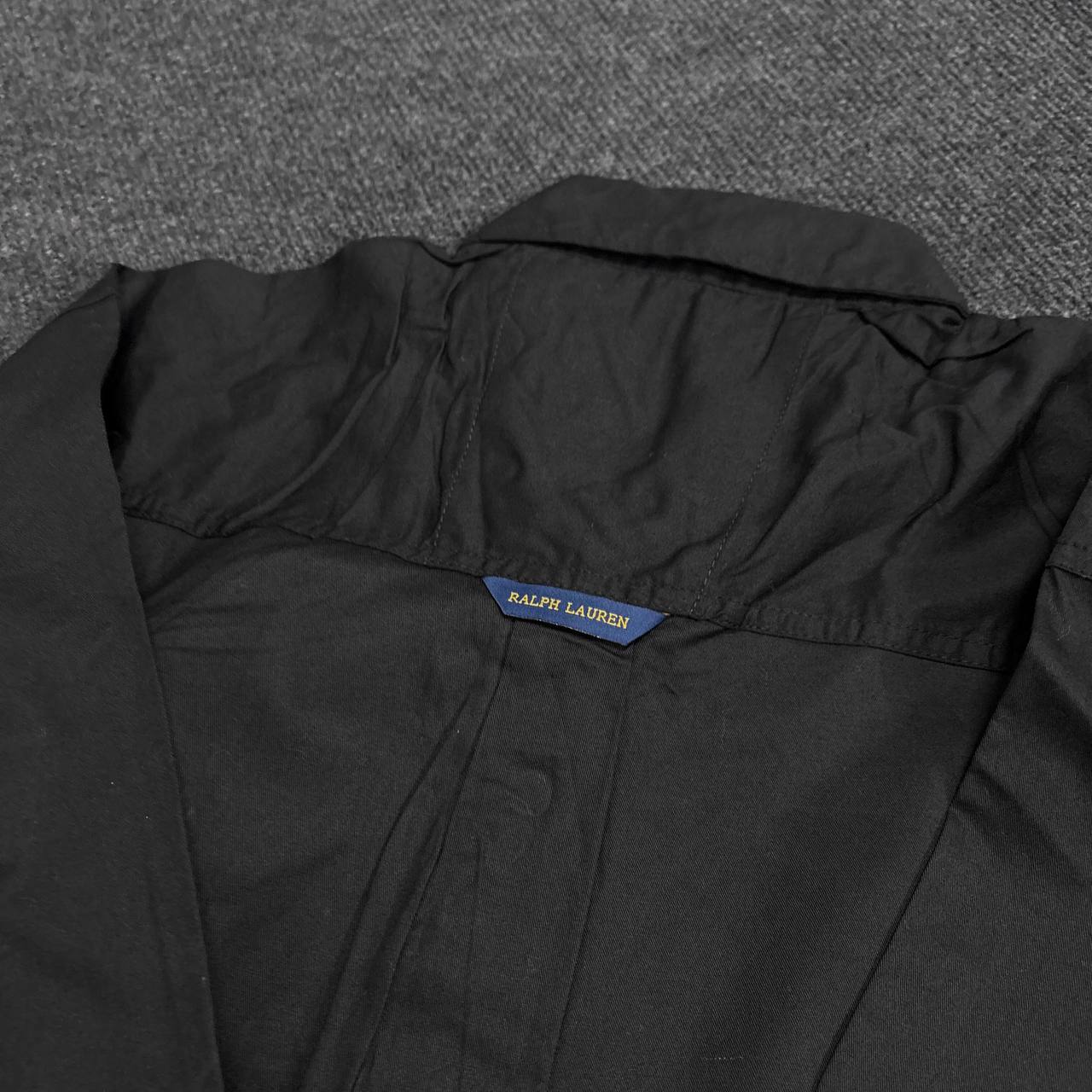 BLACK PLAIN OXFORD SHIRT
