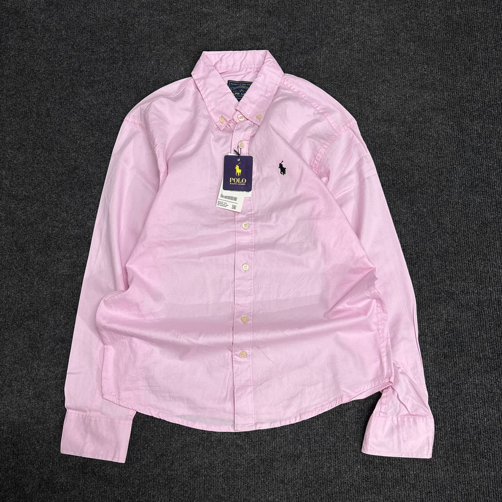 PINK PLAIN OXFORD SHIRT