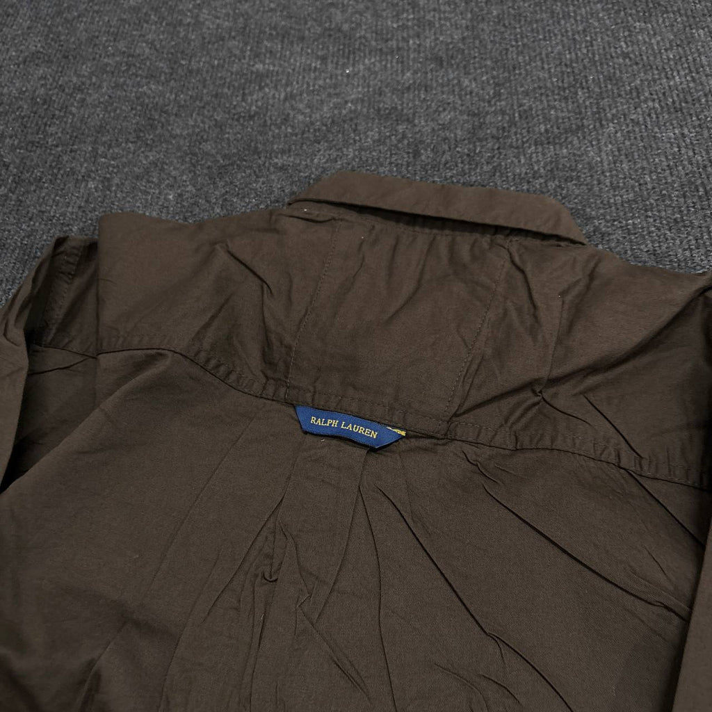 COFFEE DARK OXFORD SHIRT