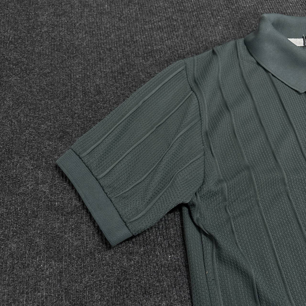 GREEN POLO ZIPPER