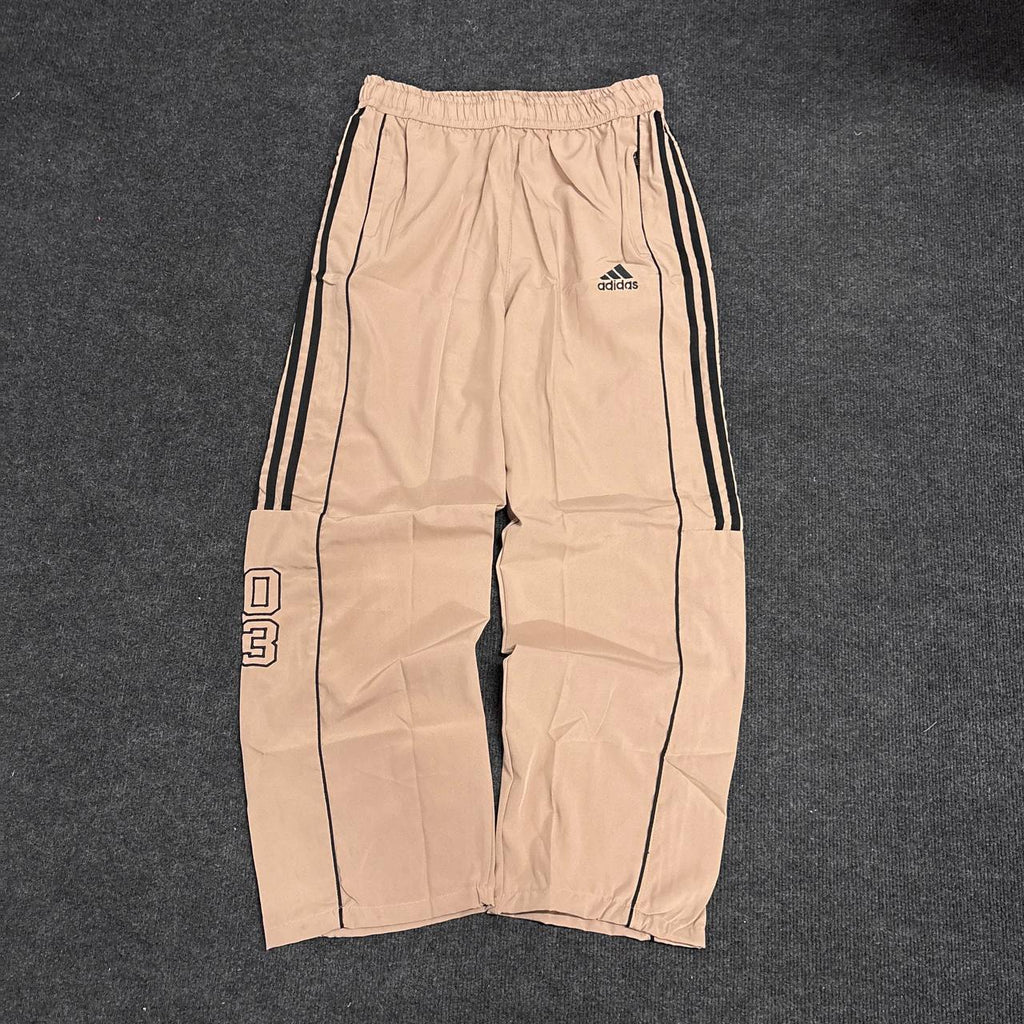 BEIGE TRACK PANTS
