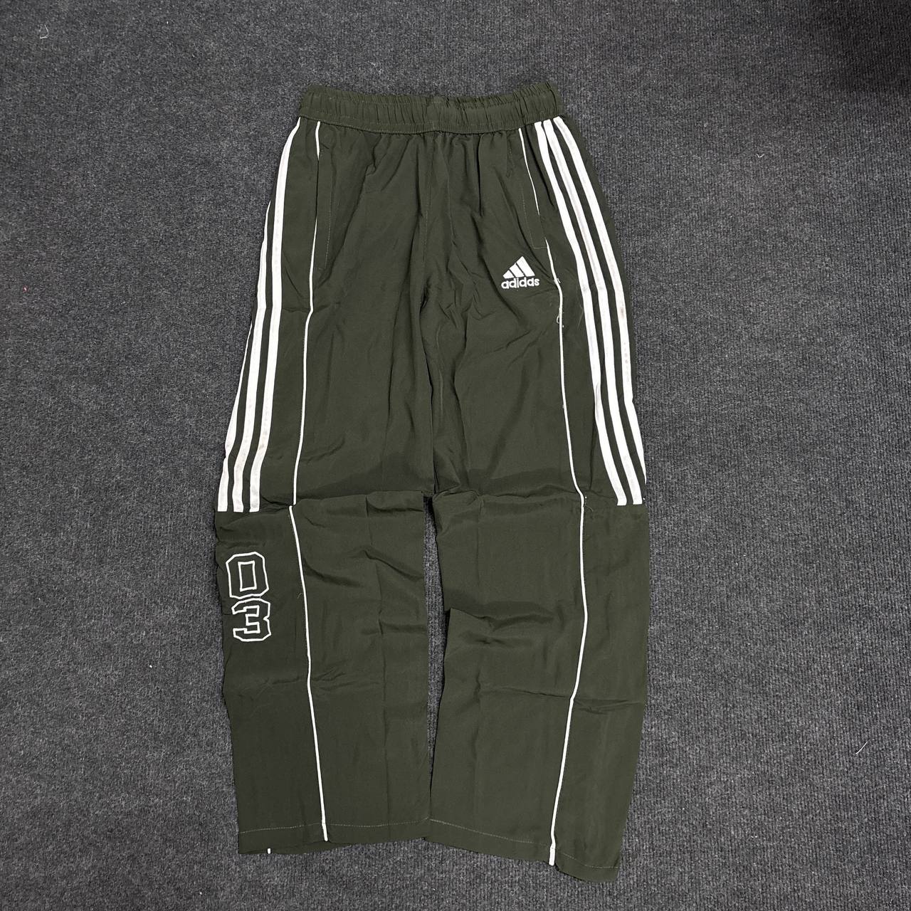 GREEN TRACK PANTS