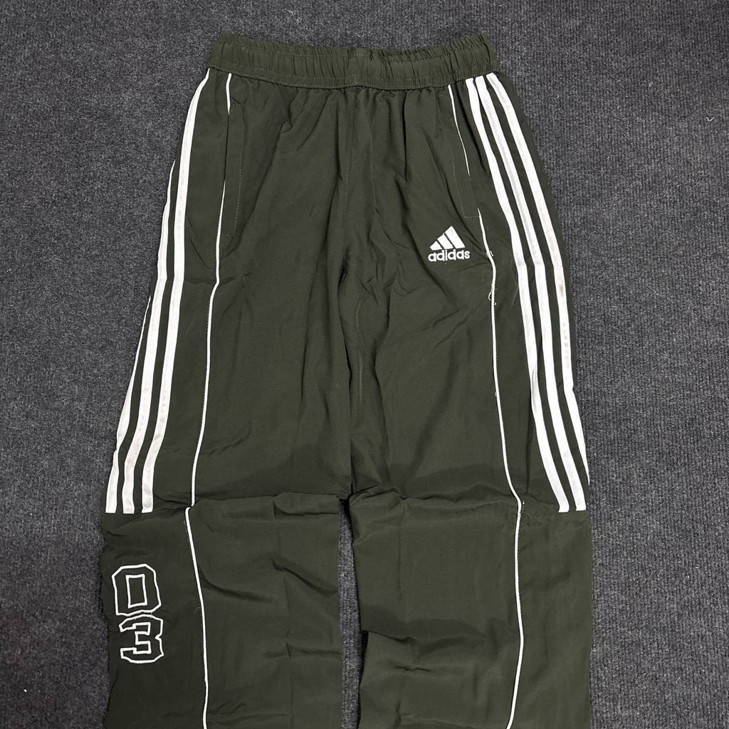 GREEN TRACK PANTS