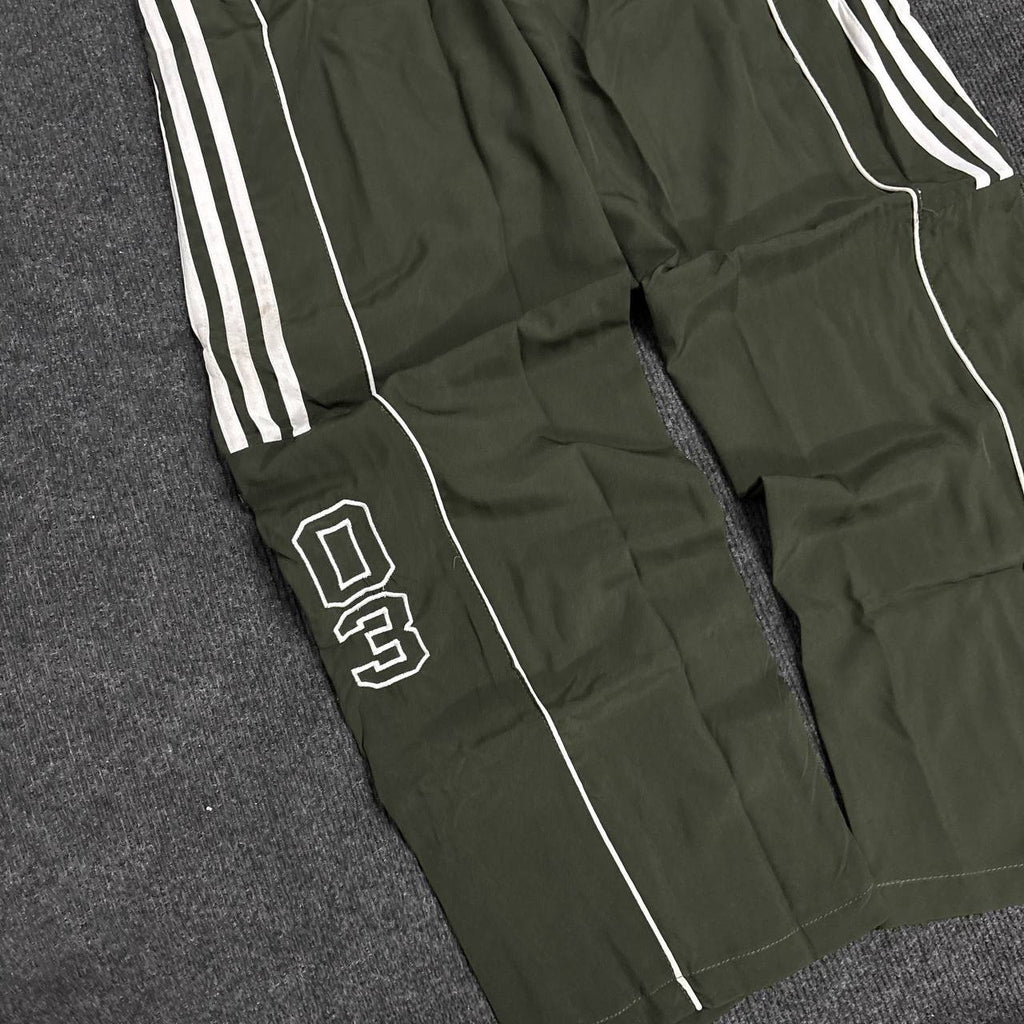 GREEN TRACK PANTS