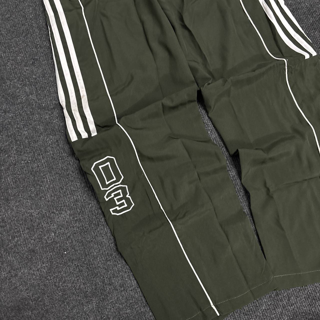 GREEN TRACK PANTS