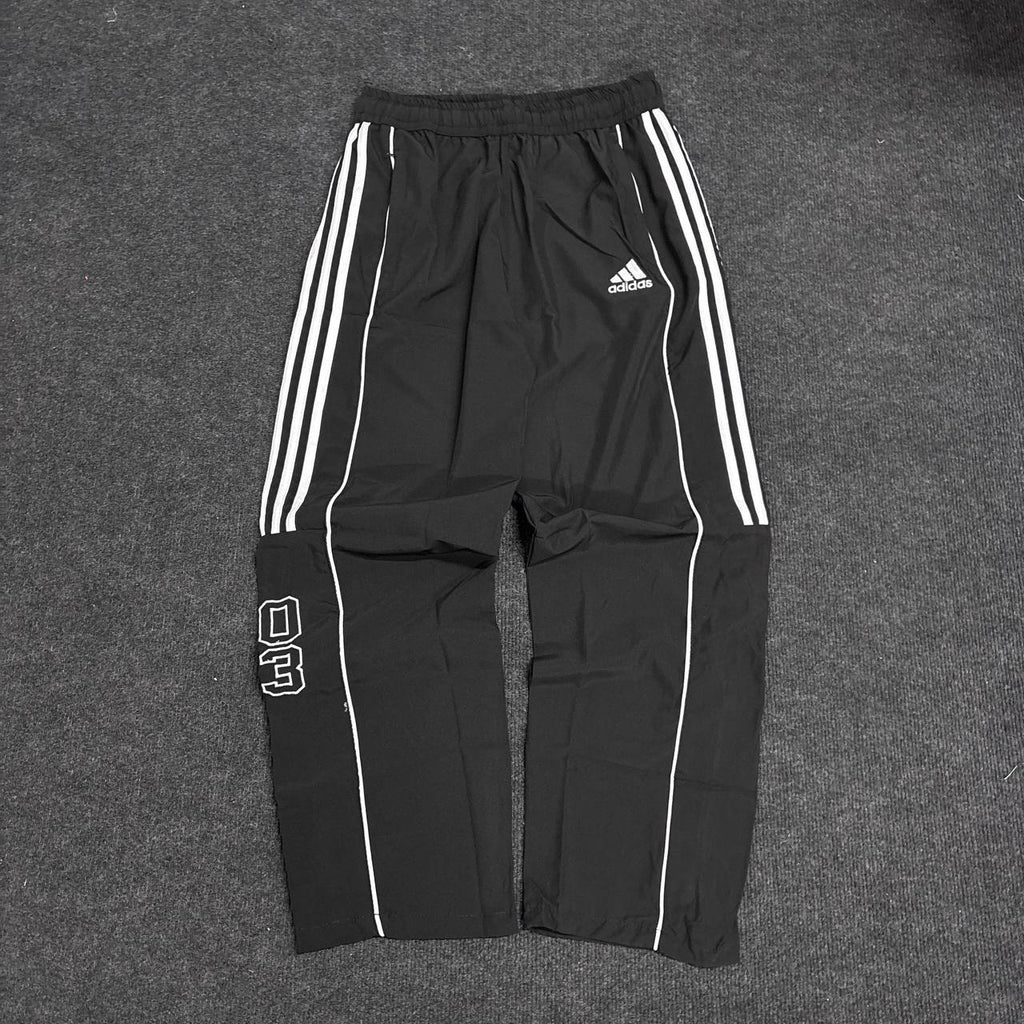BLACK TRACK PANTS