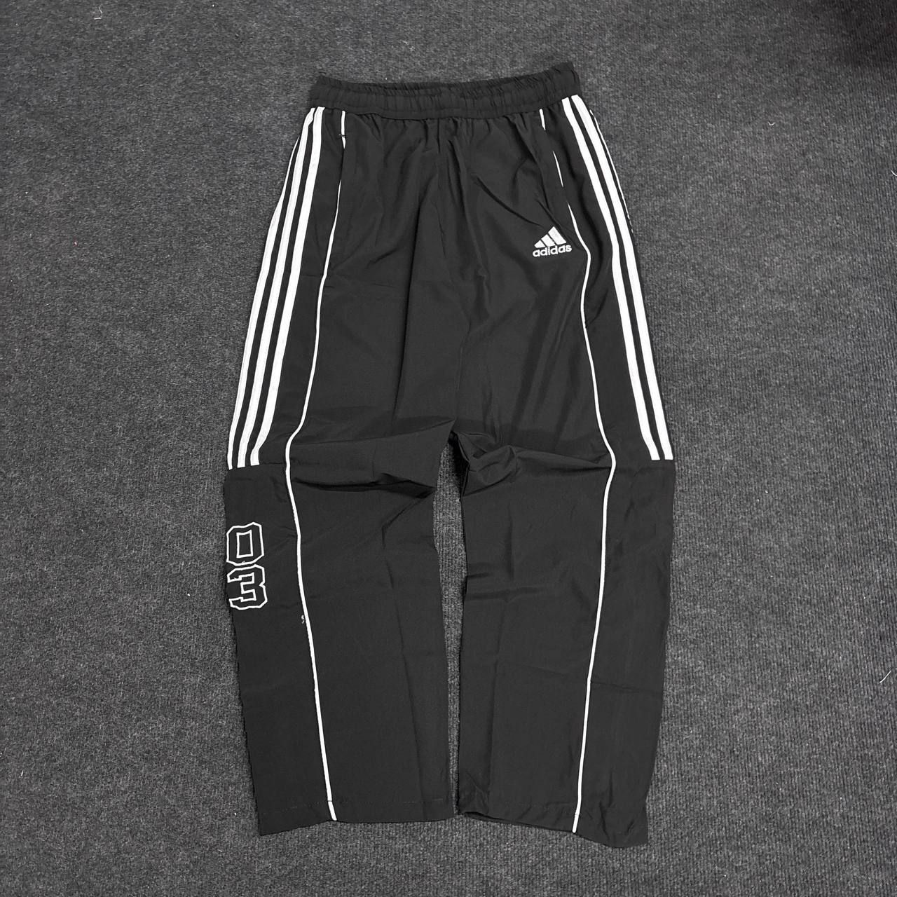 BLACK TRACK PANTS
